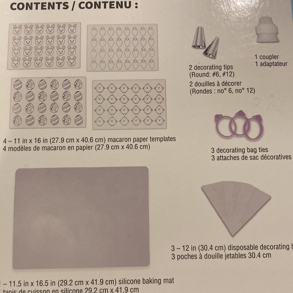 Easter macaroon kits NIB - Picture 2 of 4